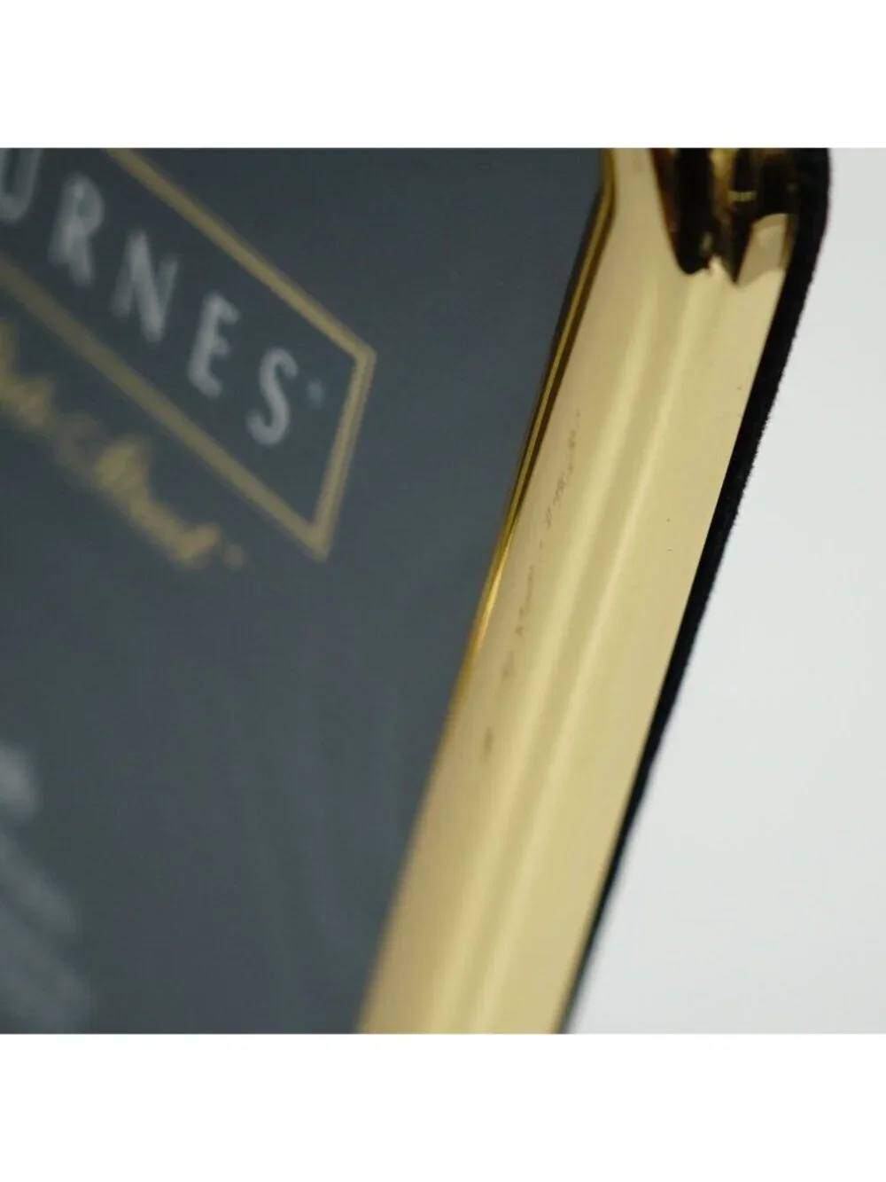 Burnes State Street Double 4x6 Frame Solid Brass Goldtone